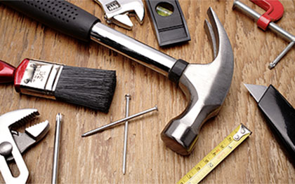 photo of home repair tools