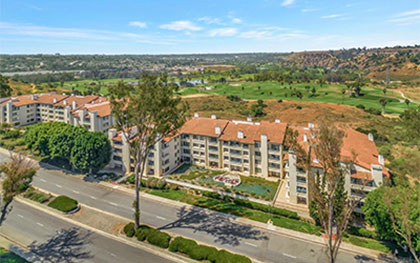 arial view of homes in Tierrasanta