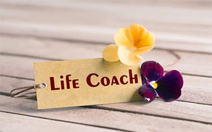 life coach tag on a deck