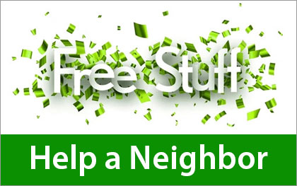 Free Stuff help a neighbor