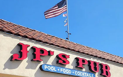 JP's Pub store front