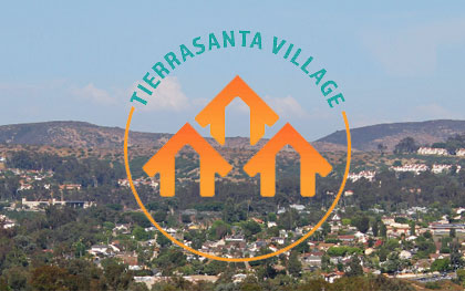 Tierrasanta with Tierrasanta Village Logo