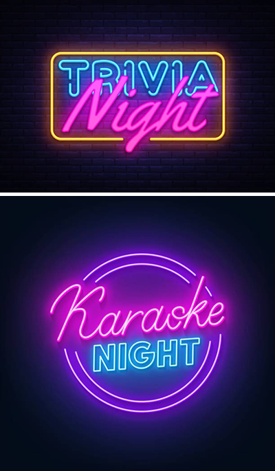 Trivia and Karaoke