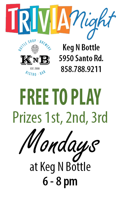 Keg N Bottle Trivia Night