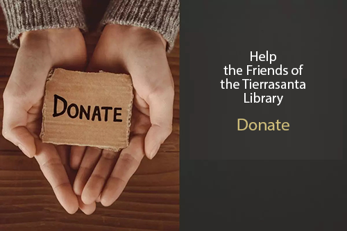 hands holding a Donate card