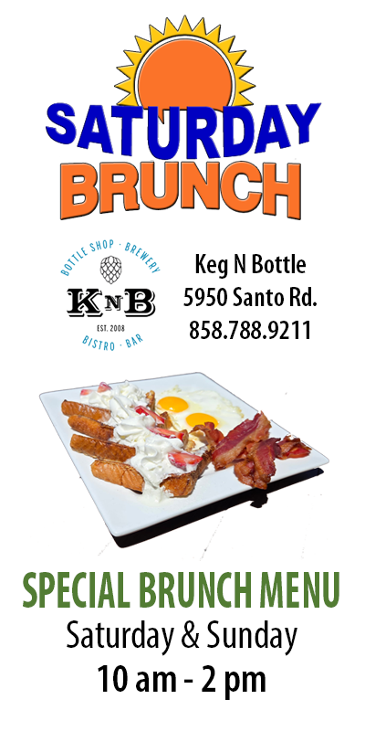 Saturday brunch at Keg N Bottle Tierrasanta