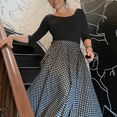 custom created dress