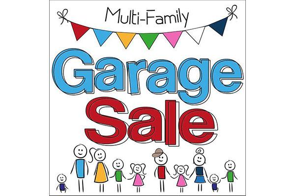 Garage sale sign