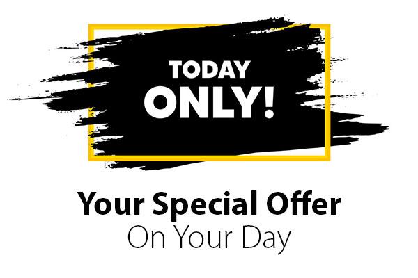 Today Only Special