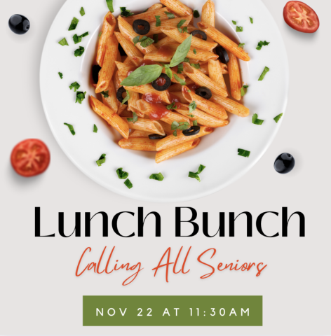 Lunch Bunch plate of pasta