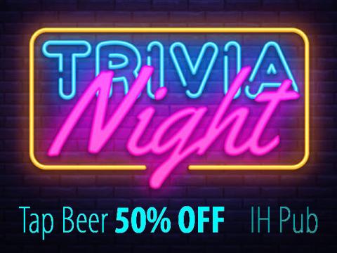 Trivia Night in neon