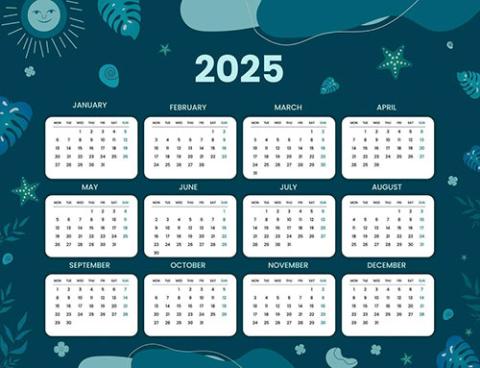 2025 Calendar