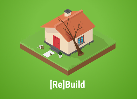 Drawing of a house re build